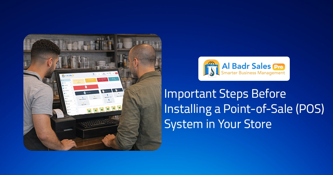 POS system installation